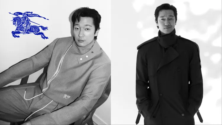 孫錫久成為urberry最新品牌大使。品牌提供