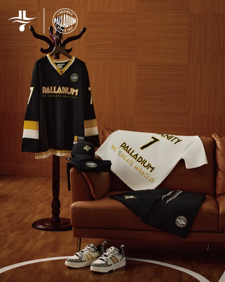 PALLADIUM推出林書豪聯名金色榮耀快閃系列。品牌提供