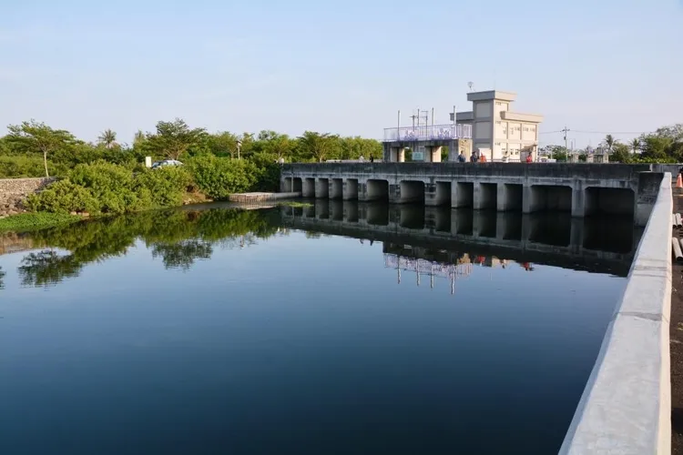 安南區海西抽水站。讀者提供