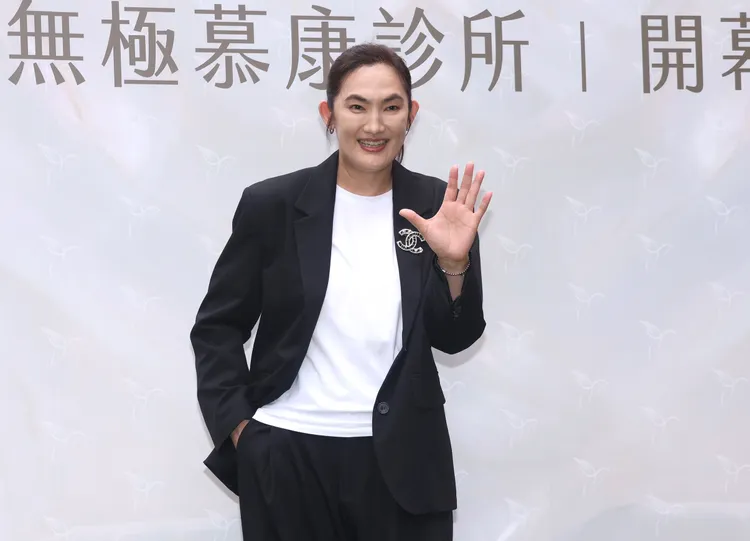 錢薇娟談默默陪伴江宏傑。彭欣偉攝