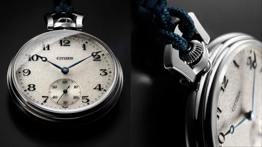 CITIZEN端限量百年復刻懷錶 外觀到錶繩都有滿滿日式美學