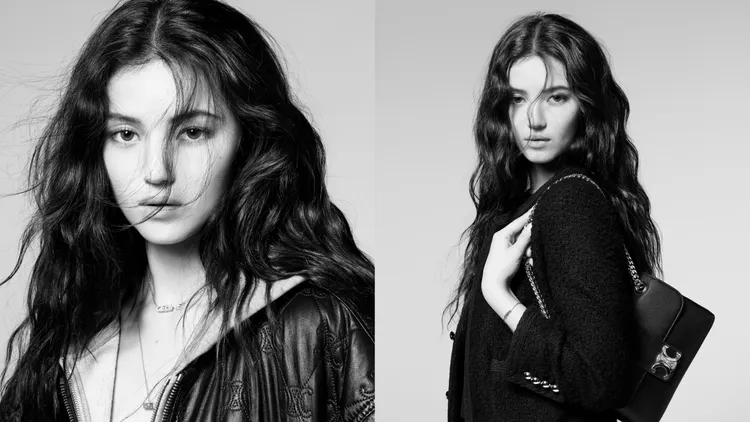 Danielle為CELINE拍攝的2024夏季女裝形象大片。品牌提供