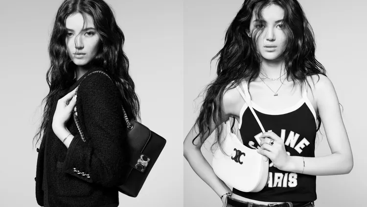 Danielle演繹CELINE Victoire、Tilly等手袋。品牌提供