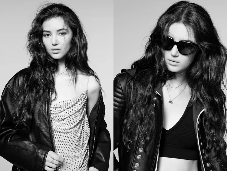 Danielle為CELINE化身性感的叛逆公主。品牌提供