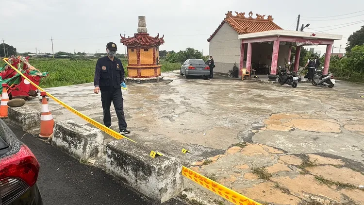 警方圍起封鎖線展開調查。讀者提供