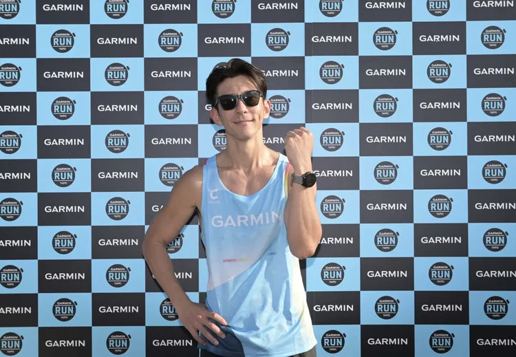 路跑暖男修杰楷二度參賽Garmin Run。業者提供