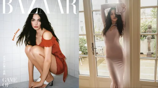 歐洲最美星二代用電眼放送魅力 套緊身衣窈窕曲線藏不住