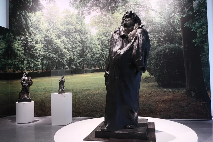 巴爾札克共有4尊。彭欣偉攝