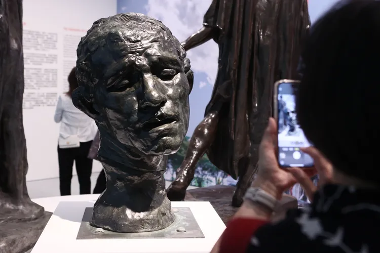 皮耶德維松的頭像。彭欣偉攝