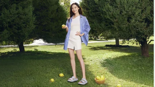 倪妮不僅高級臉吸睛~ 曬零瑕疵美腿輕鬆詮釋夏季出遊造型