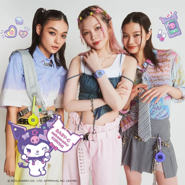 BGD-10K錶款可以手戴也能作為吊飾。品牌提供