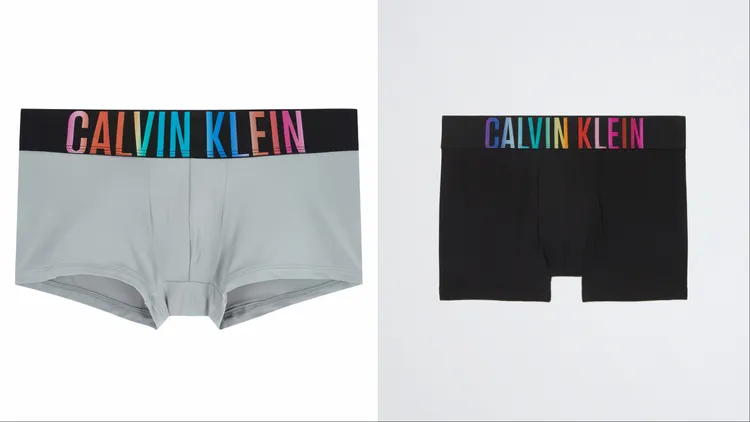 Calvin Klein Pride低腰四角內褲，各1780元。品牌提供