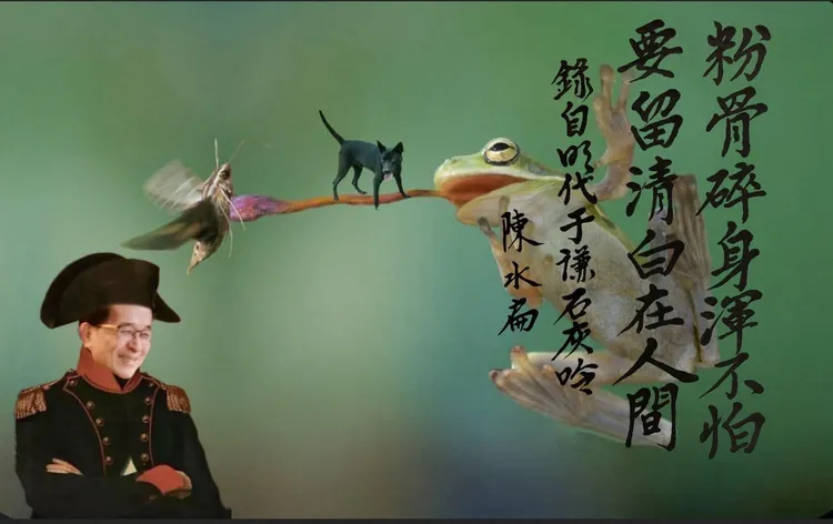 陳水扁今（19）日再度發聲。翻攝《陳水扁新勇哥物語》臉書