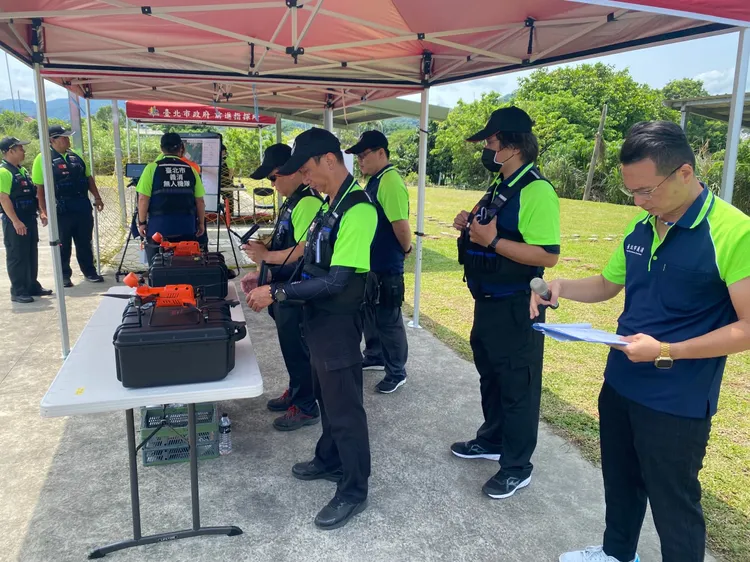 北市義消無人機隊將來投入支援消防局。翻攝畫面