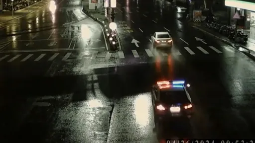 駕駛這原因用註銷車牌駕車逃竄2公里 警攔截還在車上發現6顆子彈