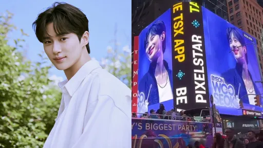 邊佑錫翻牌台粉紐約時代廣場廣告!不敢置信驚呼「以為是合成」