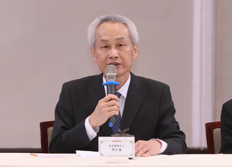 考試院院長提名人周弘憲。彭欣偉攝