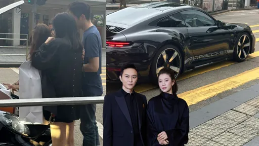 袁詠儀爆買精品 張智霖奮力塞進保時捷跑車