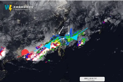 新一波雷雨彈來了！這縣市進入搖滾區　西半部恐強風雷擊