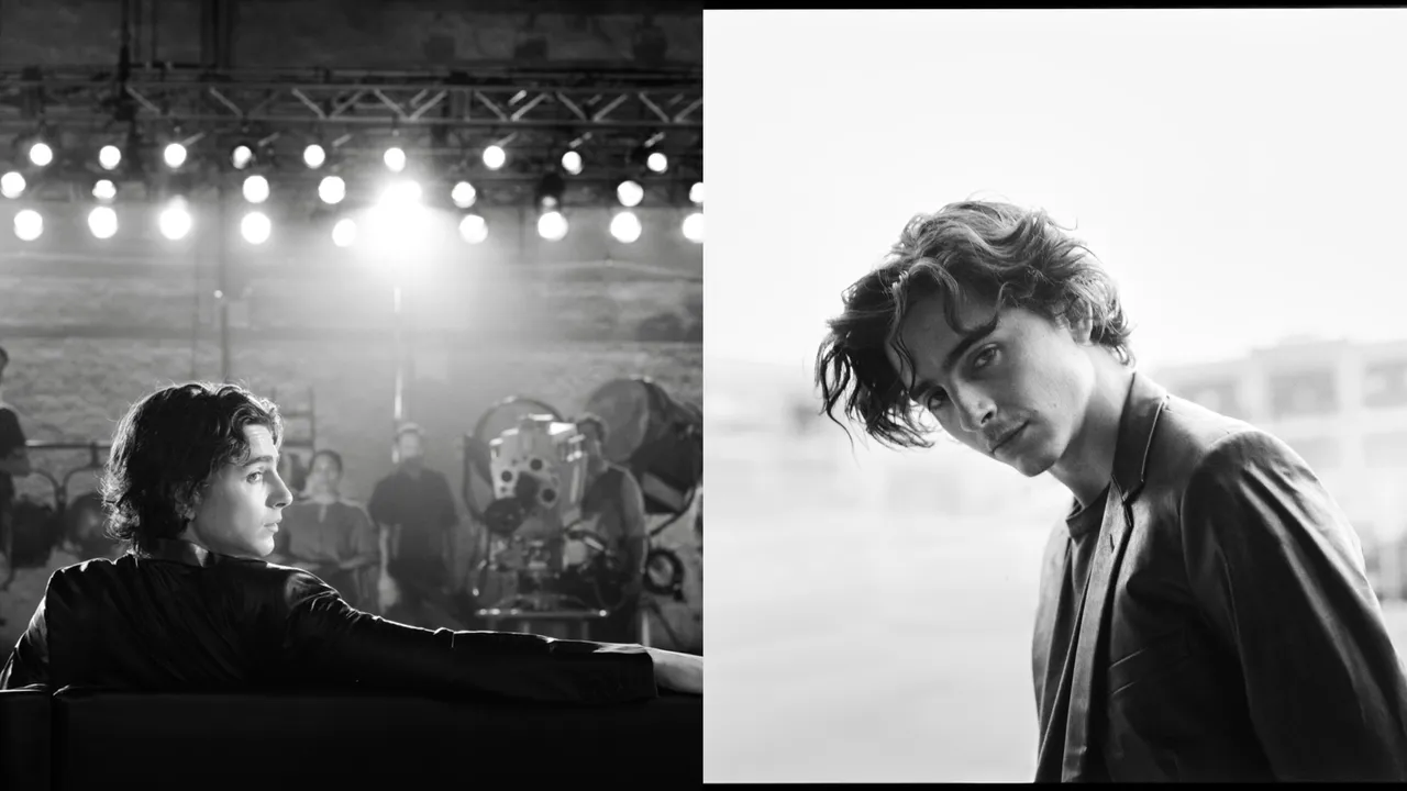 「甜茶」提摩西夏勒梅為香奈兒藍色男性香氛系列拍攝形象影片，影片中每個畫面都超迷人。品牌提供