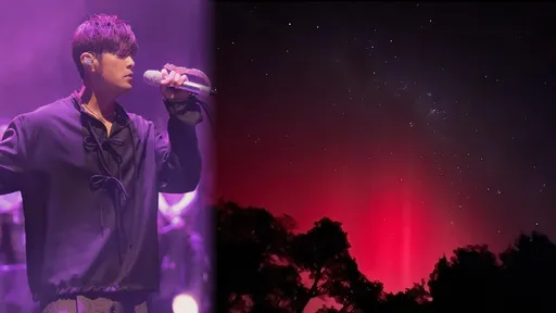 周杰倫澳洲開車驚見粉紅極光+流星 「不寫歌說不過去」
