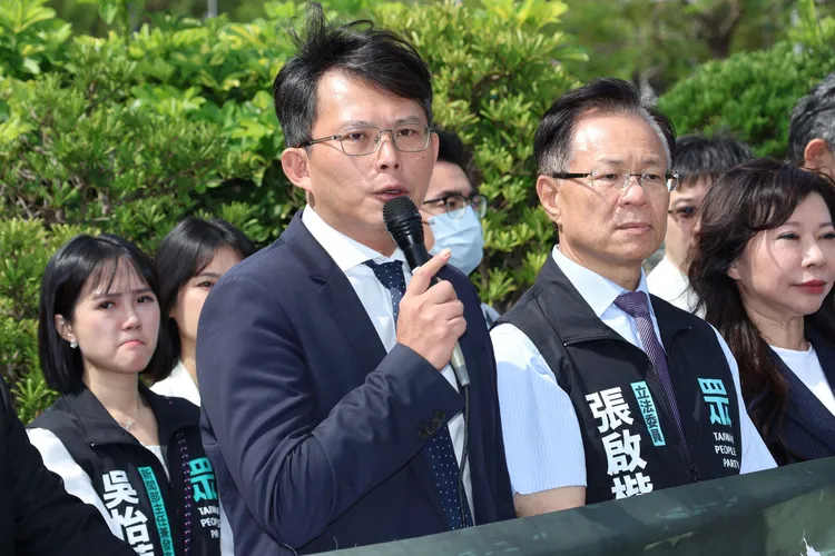 民眾黨立院黨團總召黃國昌。莊宗達攝