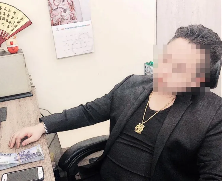 黃男在臉書自稱「霸氣總裁」。資料照片