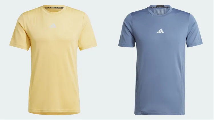 HIIT AIRCHILL訓練上衣（左）1690元、HIIT HEAT.RDY訓練上衣（右）1490元。品牌提供