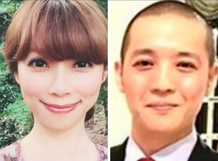 貴婦奈奈(左)與丈夫黃博健(右)均遭通緝。翻攝調查局外逃通緝犯網頁