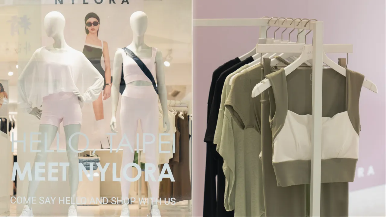 NYLORA快閃店登陸ASPORT大安旗艦店。品牌提供