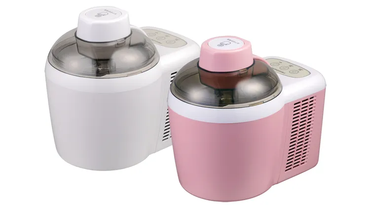 富及第-5度C全自動冰淇淋機，原價9,900元、優惠價只要3,990元，現省5,910元！有櫻花粉色款和雪花白色款可供選擇。