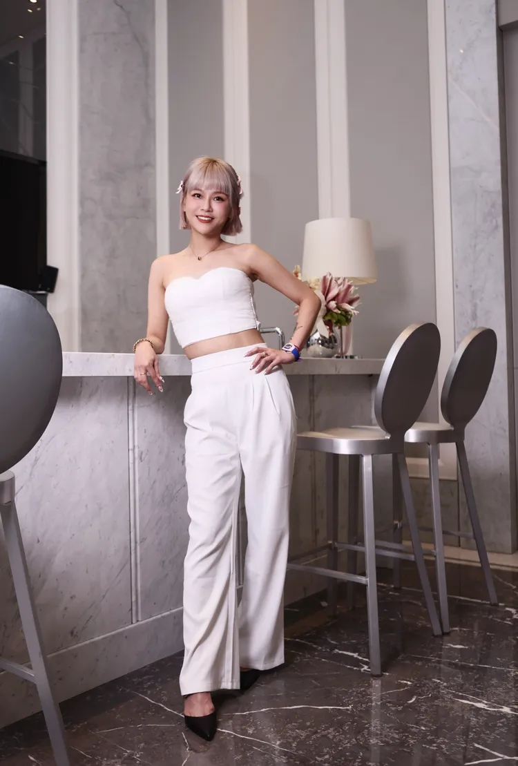 離婚後，丟丟妹現在對感情會較為理智。彭欣偉攝