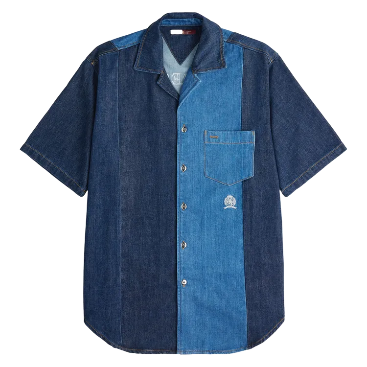 TH LAB丹寧短袖襯衫，9380元。品牌提供