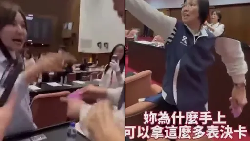 影片揭蓝委「一人多张表决卡」挨轰作票 王定宇:国民党低劣无下限
