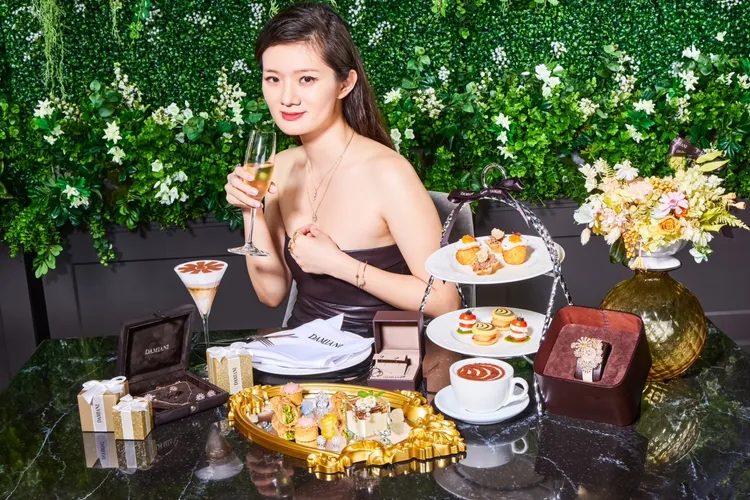 DAMIANI與微風集團聯名打造全新瑪格麗特皇后頂級午茶饗宴。品牌提供