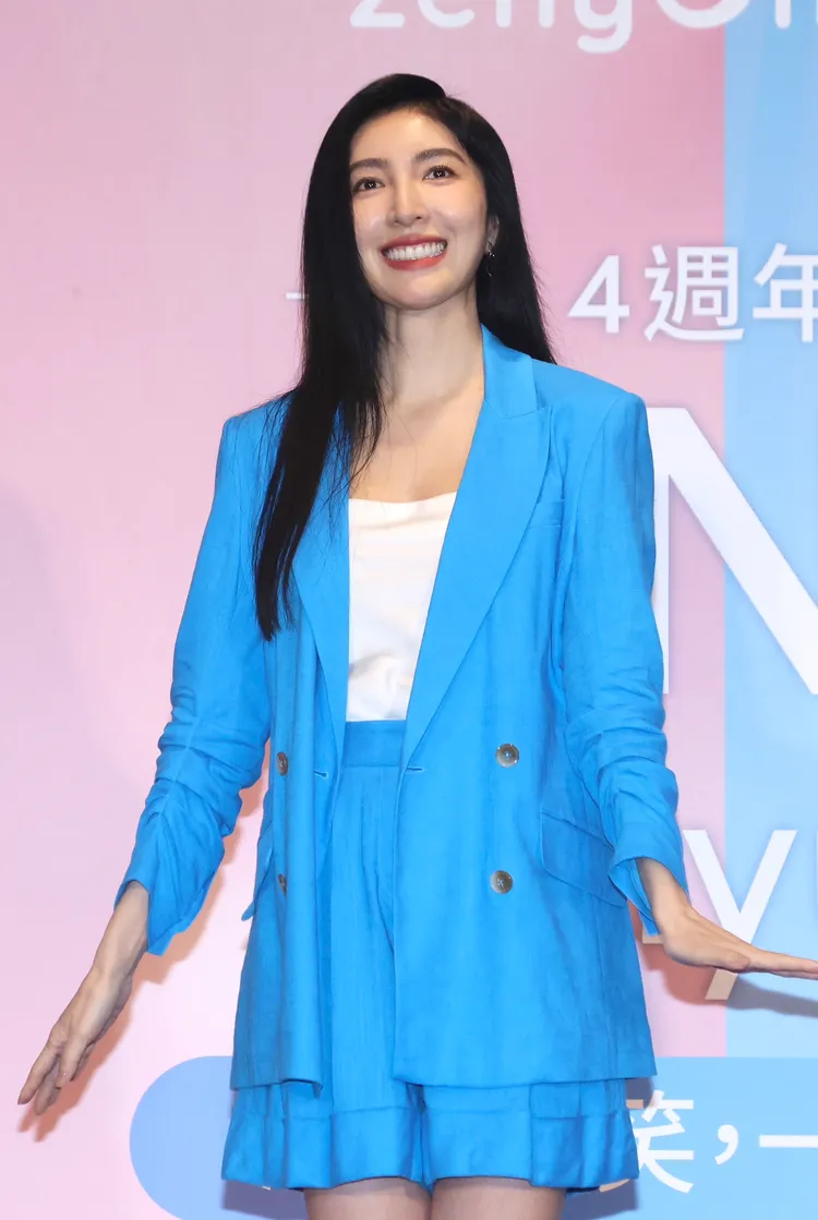 楊謹華今日活動吸引許多媒體到場。彭欣偉攝
