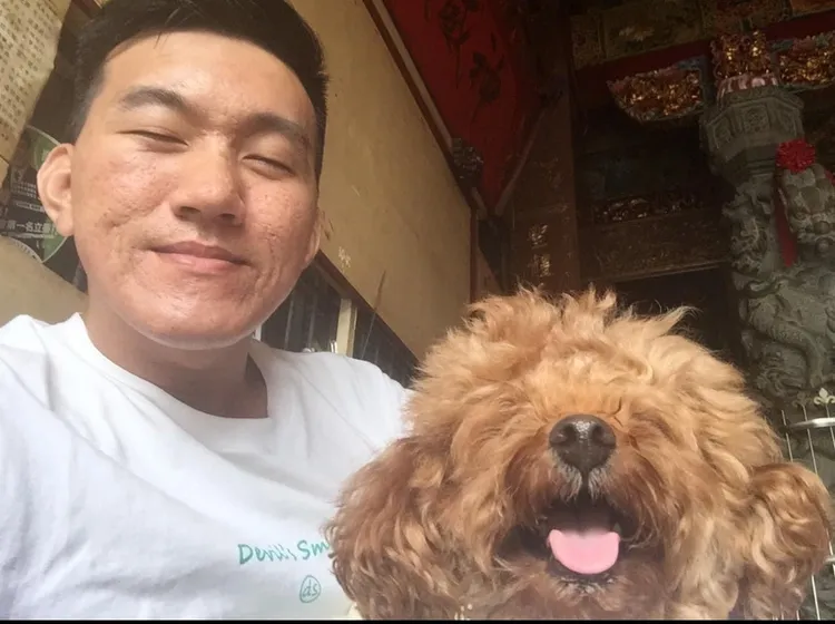 紅貴賓「阿賓」。陳益成提供