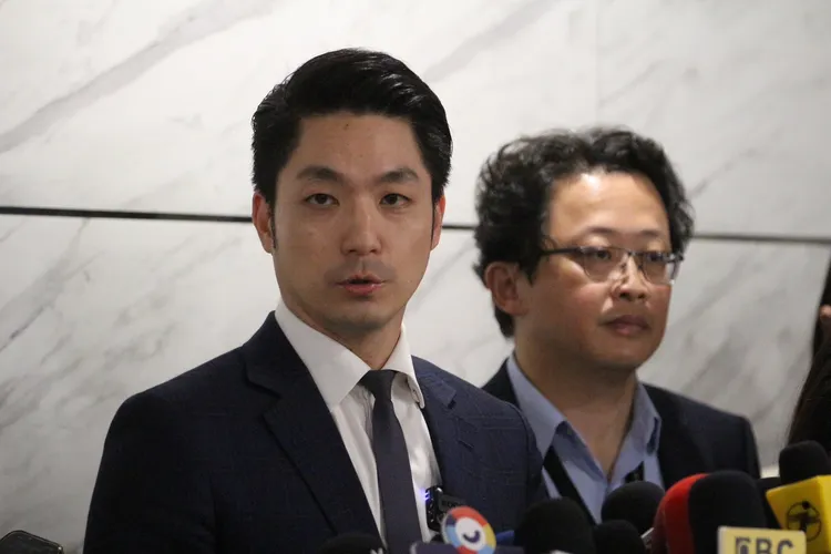 台北市長蔣萬安與北市衛生局長陳彥元。記者葉家瑋攝