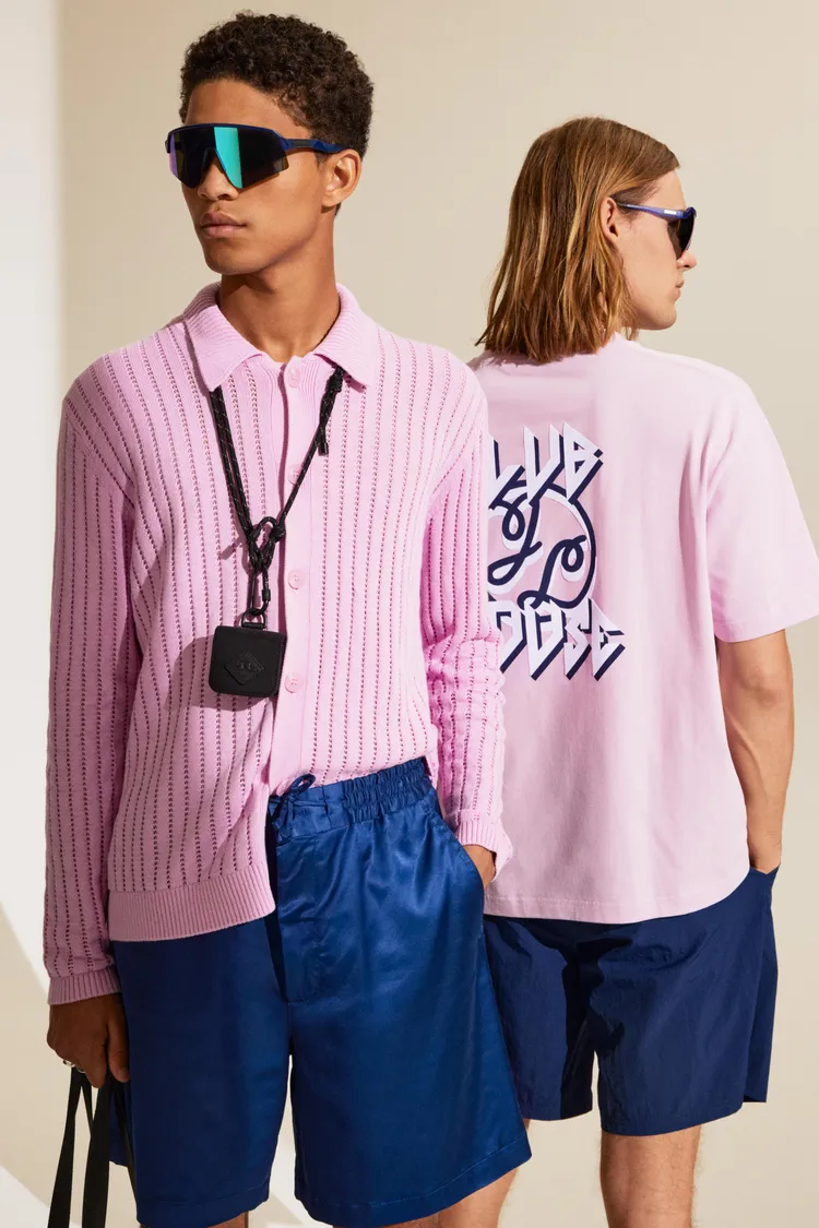 有機棉麻開襟針織衫（左），7980元。品牌提供