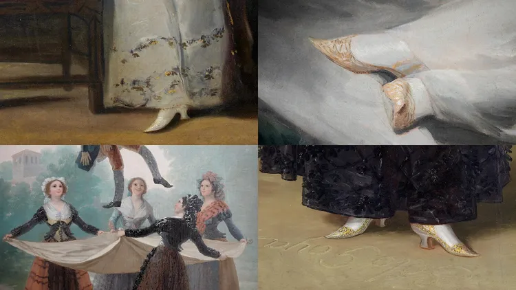 《再見哥雅》一代畫家鍾愛畫腳，常著重描繪女性足部。海鵬提供