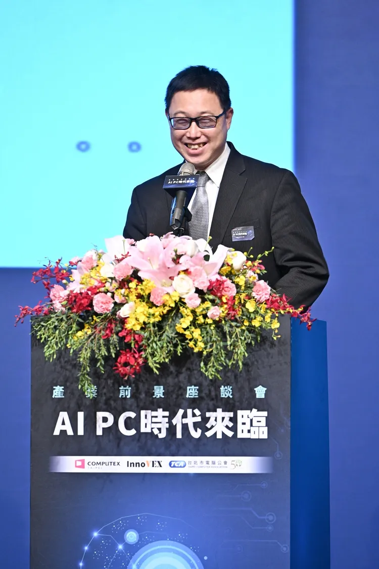 耐能智慧創辦人暨執行長劉峻誠。台北市電腦公會提供