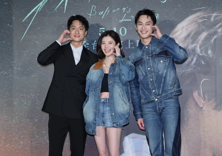 劉俊謙（左起）、詹子萱和范少勳。攝影中心攝