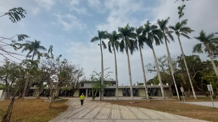 藝術園區是公共空間，歡迎創意方法使用。凃建豐攝