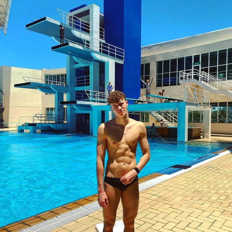 威廉斯是東奧跳水金牌。  翻攝noah_w9  ig