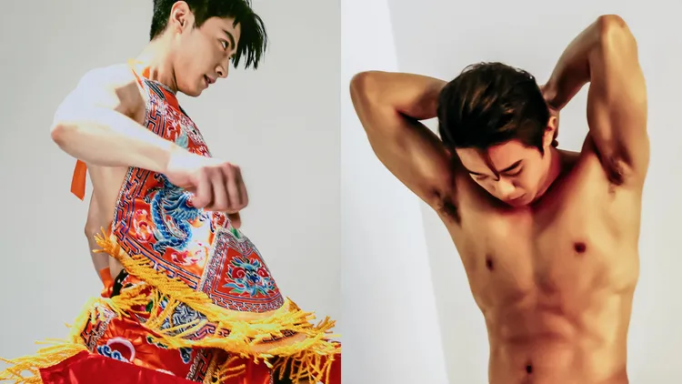 宋柏緯（左）和初孟軒組CP激火花。CATCHPLAY提供