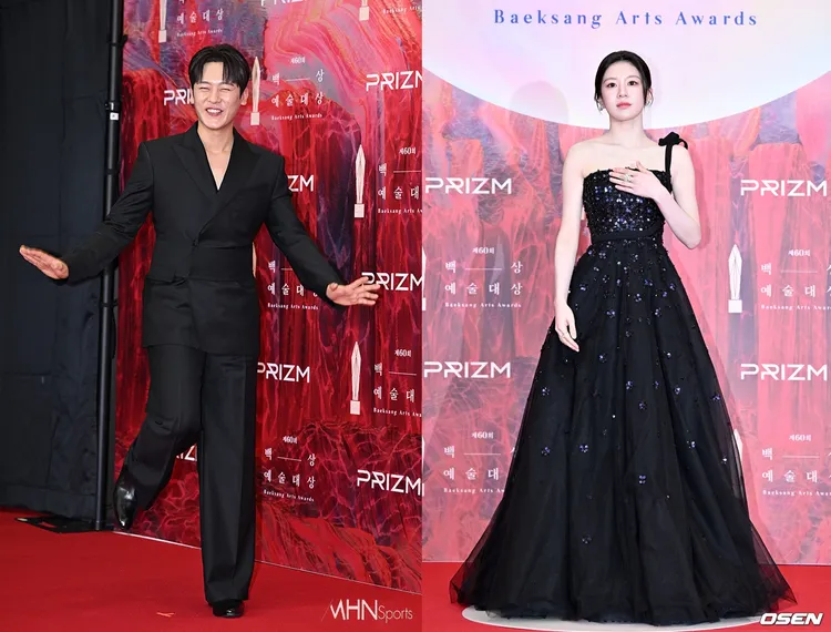 《異能》CP李正河（左圖）、高允貞。翻攝WHNsports、OSEN