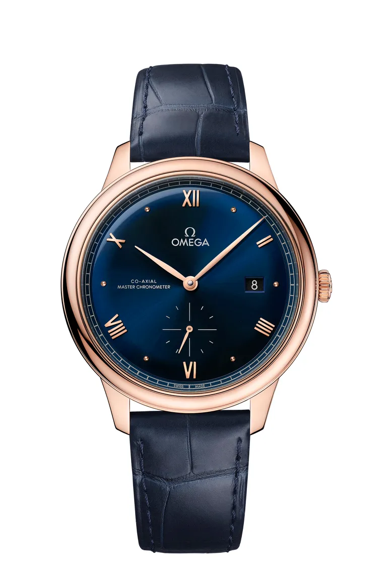 OMEGA碟飛 Prestige系列41毫米腕錶，45萬6000元。品牌提供