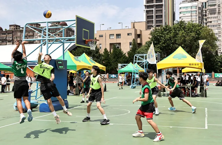 國泰青年節3X3賽事6月8日舉辦總決賽決定最強戰隊。（圖/國泰金控提供）