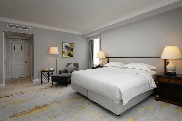 高雄漢來大飯店豪華客房。業者提供