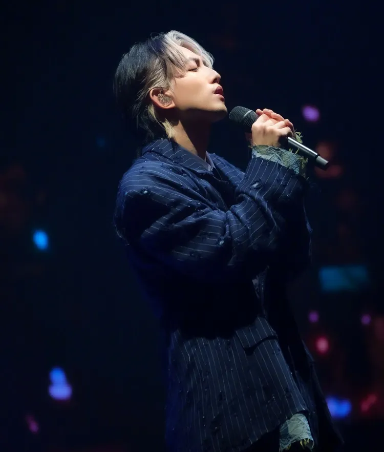 林宥嘉選秀冠軍出道，唱功受肯定。翻攝林宥嘉微博